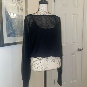 **EXPRESS** SHEER DRESSY PULLOVER SWEATER SIZE LARGE NWOT